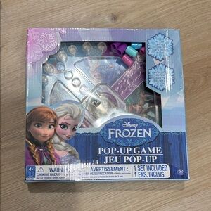 Disney Frozen Pop-Up Board Game - Blue, Purple & Pink